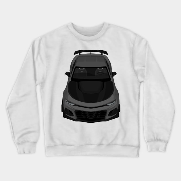 camaro zl1 1le dark-grey Crewneck Sweatshirt by VENZ0LIC